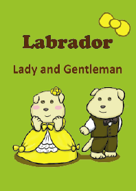 Labrador-Lady and Gentleman