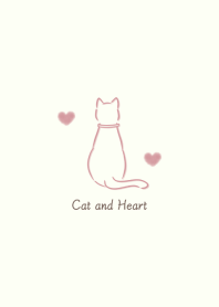 Cat and Heart* -strawberry milk-
