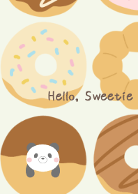 Panda and Donuts green