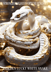 Golden Lucky White Snake 20