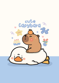 ห่าน & คาปิบาร่าน่ารัก