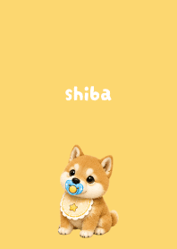 Baby Shiba01 light yellow