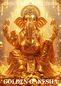 Financial fortune Golden Ganesha 66