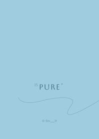 純粹 * 黏土藍 #C3C1LS00