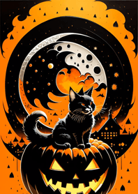 halloween cat 881e15