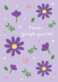 ดอกไม้ สีม่วงพาสเทล 3