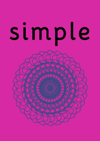 THE SIMPLE -PINK-