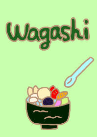 Japanese sweets Wagashi