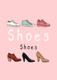 shoe collection.girl(pink color)