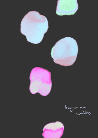 Watercolor theme. Winter seaside