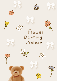 beige brown Flower Dancing Melody 03_2