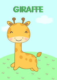 Little Cute Giraffe theme