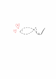 魚を縫ってみました♪