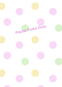 Pastel polka dots - Aurora