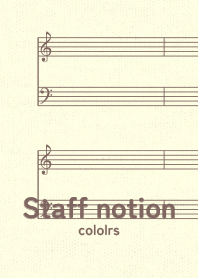 staff notation2 Lemon YEL