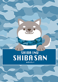 KUROSHIBA SHIBASAN -camouflage blue-