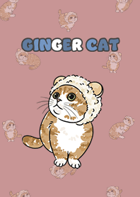 gingercat10 / pale pink