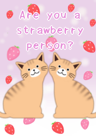 strawberry cat theme purple