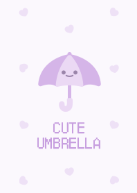 Cute umbrella pattern Purple