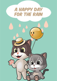 A happy day for the rain