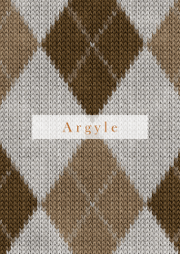 Argyle Style Embroidery beige 72