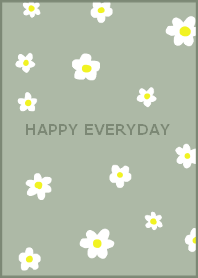 HAPPY EVERYDAY (vintagegreen)