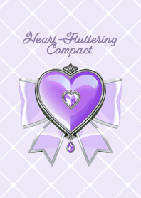 Heart-Fluttering Compact - purple
