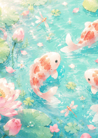 Lucky Lotus Koi 010