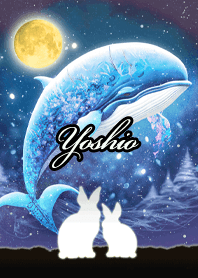 Yoshio Beautiful rabbit & whale