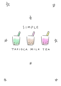 simple tapioca Milk tea