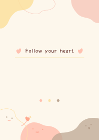 微笑愛心 follow your heart