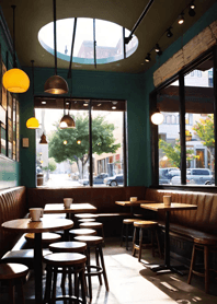 Cozy Coffee shop f5A2d3