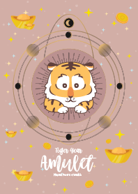 Tiger Year Amulet of Wealth.... Purple