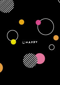 Stylish, round, black26 from Japan