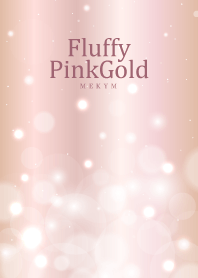 Fluffy Pink Gold-HEART 19
