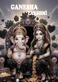 Ganesha: Lakshmi, rich and wealthy 2JP