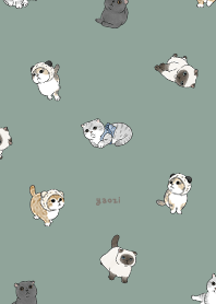 neko combo1 / dusty green