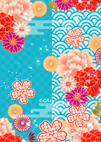 2022年運気アップ☆華やかな和柄の花