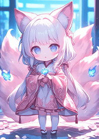 Butterfly Shrine Pink Fox Princess JP