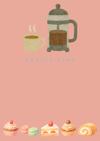 Coffee Time01 pink & blue