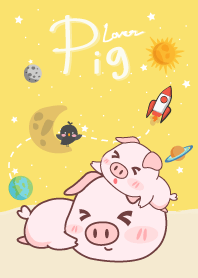 Pig Lover (Yellow Galaxy ver.)