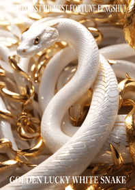 Golden Lucky White Snake 39