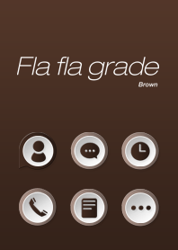 Simple flafla grade Beige and Brown