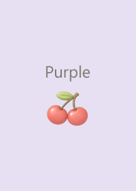 Puffy Cherry 4 | Purple