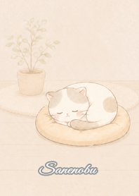 Cozy Lazy Cat: Sanenobu