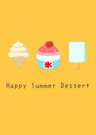 Happy Summer Dessert-ORANGE