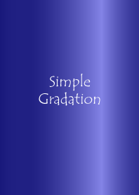 Simple Gradation -GlossyBlue 21-