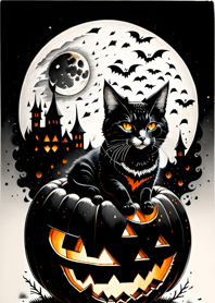 halloween cat 27C3dB