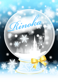 Rinoka-Snow dome-light blue-