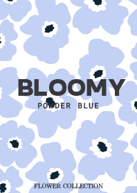 BLOOMY POWDER BLUE